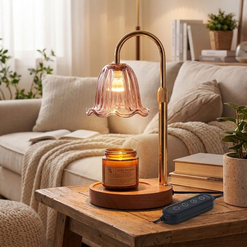 Scented Candle Luxury - Minimalist Luxury Adjustable Height Aromatherapy Lamp