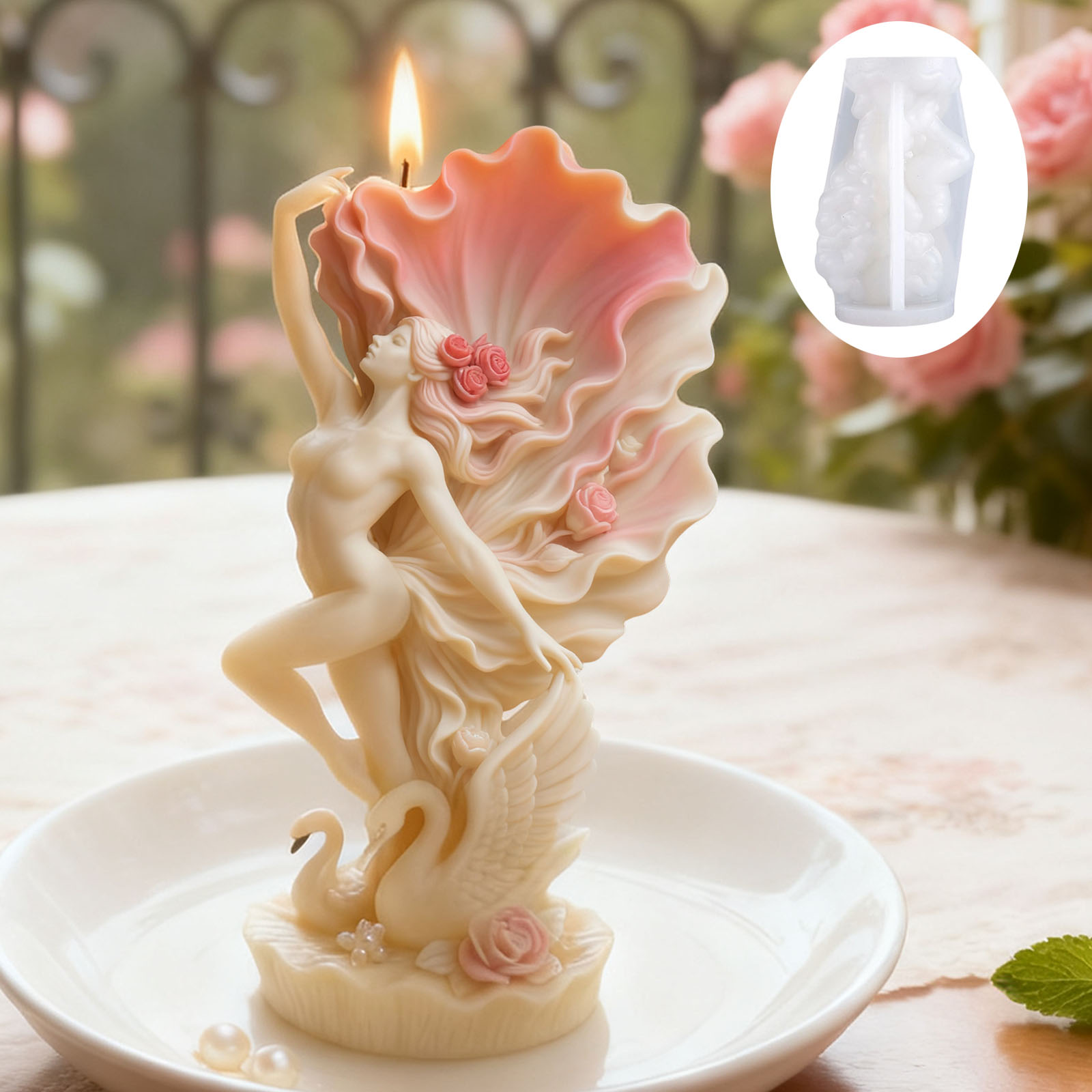 Elegant Swan Dancer Candle Mol - Scented Candle Luxury recension och pris