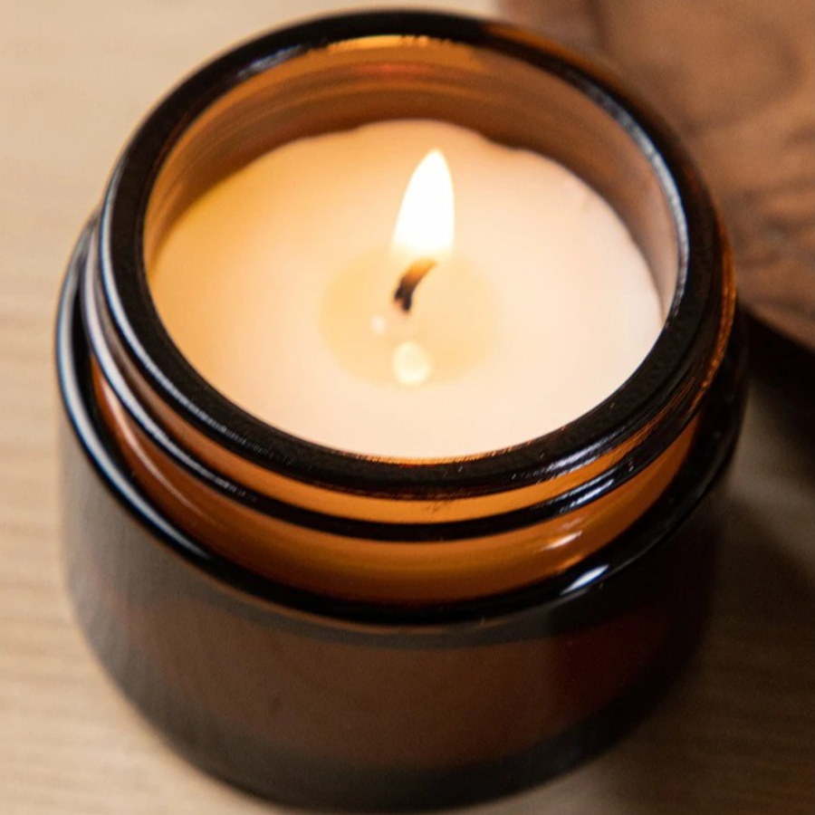 Brown Glass Cup Aromatherapy C - Scented Candle Luxury recension och pris