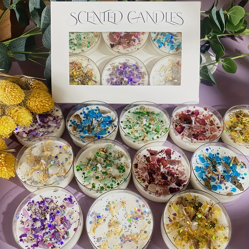Set of 6 Scented Candles Fragr - Scented Candle Luxury recension och pris