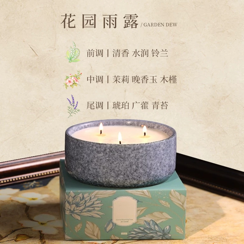 Large Ceramic Jar Scented Cand - Scented Candle Luxury recension och pris