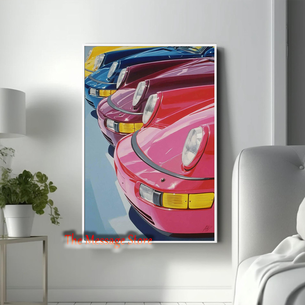 Vintage Sports Car Minimalist  - Luxury Lifestyle Picture recension och pris