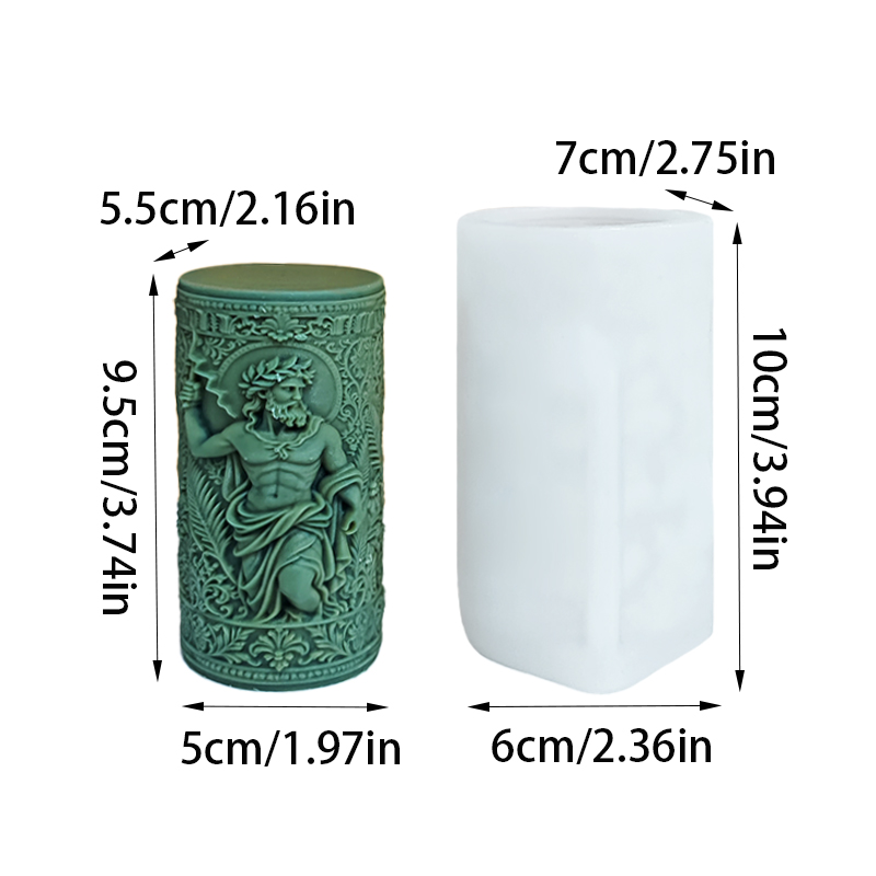 Luxurious Retro God Statue Sce - Scented Candle Luxury recension och pris