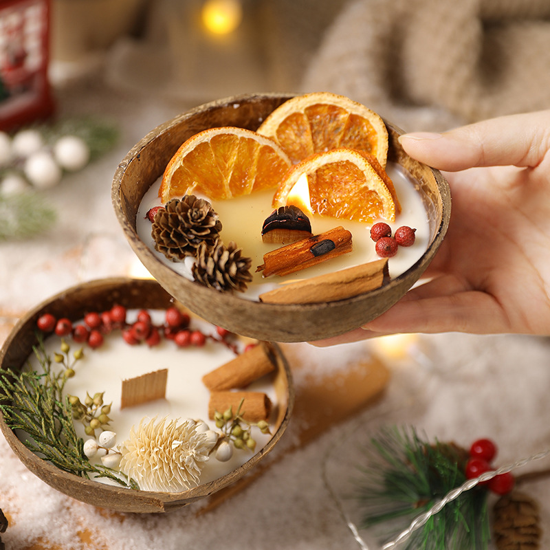 Creative Coconut Shell Scented - Scented Candle Luxury recension och pris