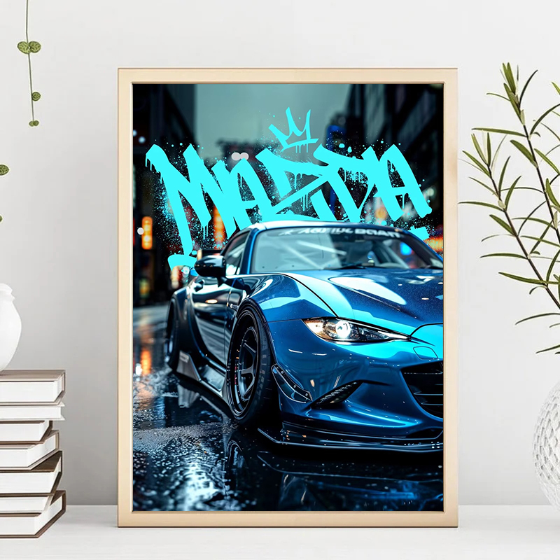 Blue Miata Supra Car E36 Luxur - Luxury Lifestyle Picture recension och pris